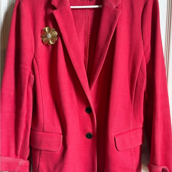 Premier Designs Gold Flower Pin Brooch Pendant - Picture 2 of 8